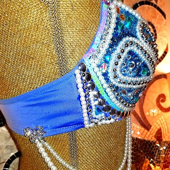 🍭JJ's EYE  CANDY MERMAID RAVE/FESTIVAL BRA😍 - Picture 6 of 8
